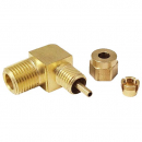 TPHD 5/32" x 1/8" 90 Brass Airline Fitting - 10 Pack