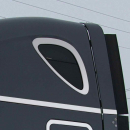 Freightliner Cascadia 2018 And Newer Stainless Steel Sleeper Window Trim
