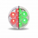 2 Inch 7 LED Dual Revolution Red/Green Marker All in One Light