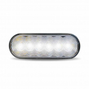 Oval 6 LED Spot Beam Work Lamp with Bubble Lens