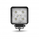 4 Inch Square 5 LED Spot Beam Work Light with 900 Lumens