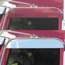 Peterbilt 379, 386, 388 And 389 5 Inch Cab Mounted Mirror Window Chop Top