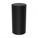 Black Cylinder Nut Cover 33mm x 4 1/4 Inch