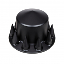 Matte Black Pointed Rear Axle Cover With 33 MM Spike Thread On Nut Cover