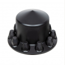 Matte Black Pointed Rear Axle Cover With 33 MM Thread On Nut Cover