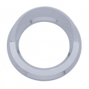 4 Inch Chrome Plastic Security Ring with Snap-On Visor