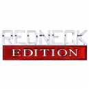 Redneck Edition Chrome Oval Emblem