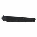 Competition Series Black 30 Inch Spring Loaded Mud Flap Hanger With 1 1/8 Inch Bolt Pattern