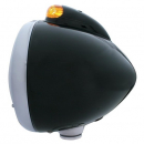 Black "GUIDE" Headlight 34 Amber LED H4 Bulb w/ Dual Function