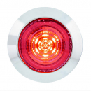 6 LED 1 1/4 Inch Red Clearance/Marker Light