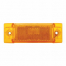 Rectangular Clearance And Marker Lights With Reflex Lenses