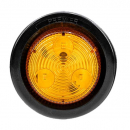 United Pacific 2" Round Low Profile Clearance/Marker Light Kit With Amber LED/Amber Lens