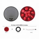 4 Inch Stop, Turn And Tail Light Kit With Red LEDs And Lens