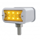 6 LED Dual Function Double Face Light w/ Horizontal Visor - (UP39414) LED s 6 Amber 6 Red LENS Amber & Red No Visor - Subtract $0.17