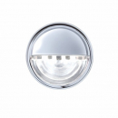 4 LED Round License/Auxiliary Light