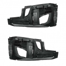 United Pacific Bumper Reinforcement With Fog Light And Wheel Aero Trim Holes For Freightliner Cascadia