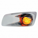 Single Function LED Kenworth T660 Front Bumper Light - (UP42730) Driver - Amber - With Visor