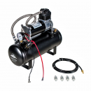 Competition Series Heavy Duty 12 Volt 140 PSI Air Compressor And Tank Kit