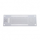 Kenworth Stainless A/C Control Plate