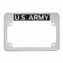 U.S. Army Motorcycle License Plate Frame