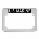 U.S. Marine Motorcycle License Plate Frame