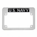 U.S. Navy Motorcycle License Plate Frame