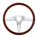 18 Inch steering Wheel GT Style No Hub Adaptor/Horn Button