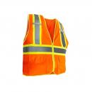 United Pacific High Visibility Reflective Orange Safety Vest