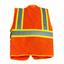 United Pacific High Visibility Reflective Orange Safety Vest