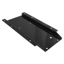 Vendetta 1 - 1/4" Black Steel Mid-Low Seat Adapter Plate