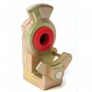 Emergency Gladhand with Red Polyurethane Seal