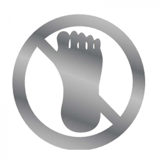 No Step Symbol Sign