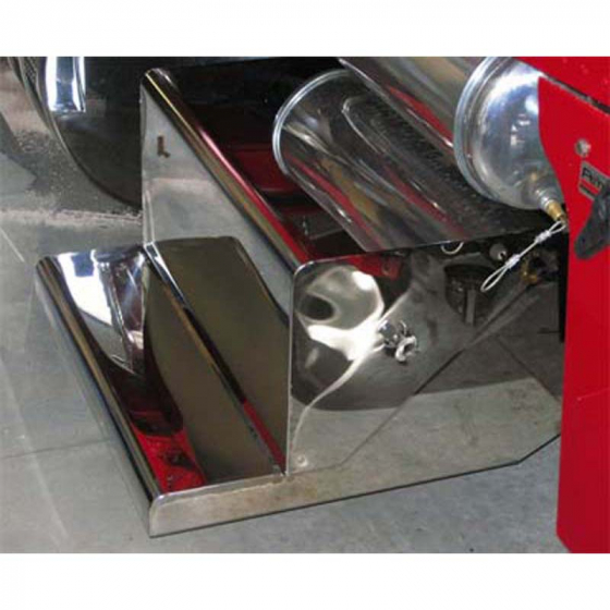 Stainless Steel Peterbilt 359, 379 And 389 Tool Box Slip Cover