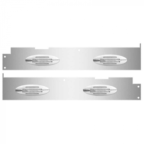 Freightliner Classic 23 1/2" Extension Panel with 4 Flatline LED