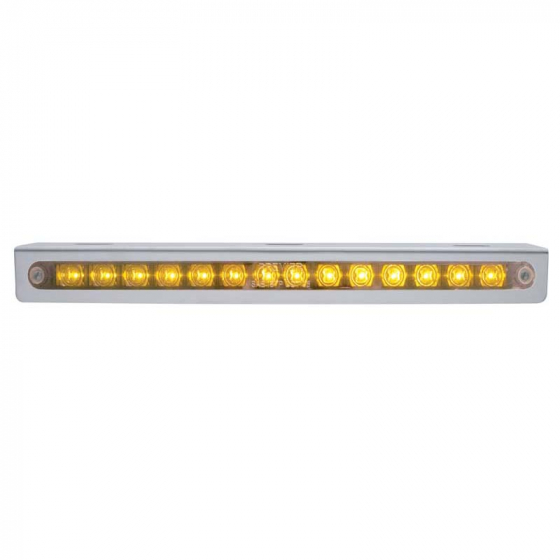 14 LED 12 Inch Stainless Light Bracket