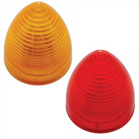 2 1/2 Inch Beehive Clearance Marker Light in Amber or Red