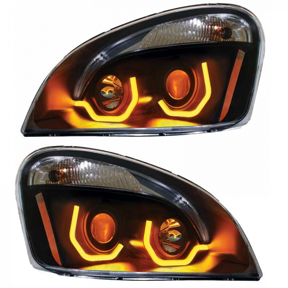Freightliner Cascadia Blackout Projection Headlight