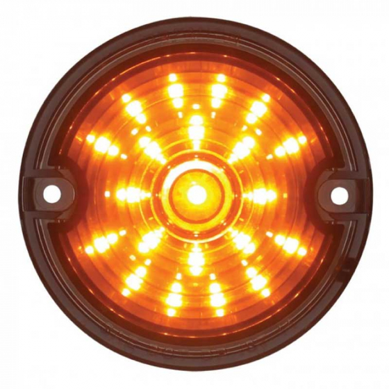 21 LED 3-1/4 Inch Round Harley Signal Light