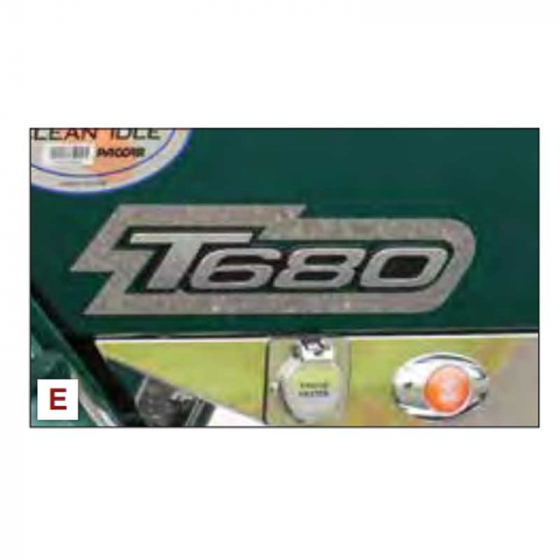 T680/T880 Door Logo Trim in Four Designs