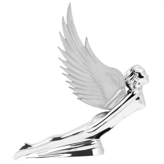 Chrome Metal Nymph Goddess Car Front Hood Ornament Emblem Badge Decal Sticker – Buy The Best Products In The Online Store - Foto 8