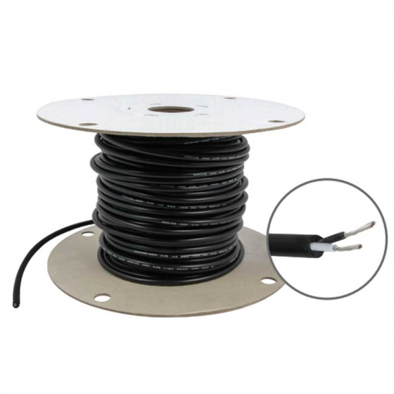 18GA Black/White Parallel Primary Wire in 100 or 300 ft