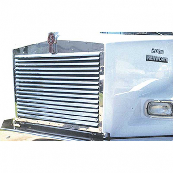 Louvered Hood Grill for Kenworth