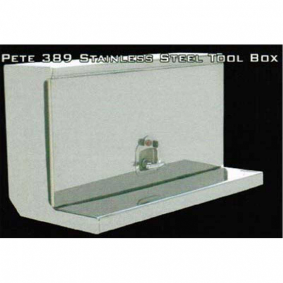 11 Gauge Stainless Steel Tool Box 389 Peterbilt