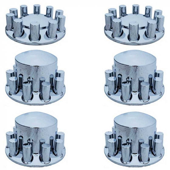 33mm Top Hat Uni-Mount Front and Rear Axle Cover Set