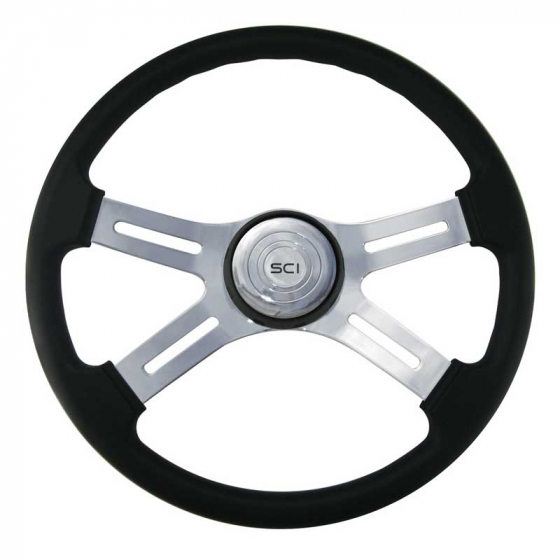 18 Inch Steering Wheel Classic Polyurethane 4 Spoke