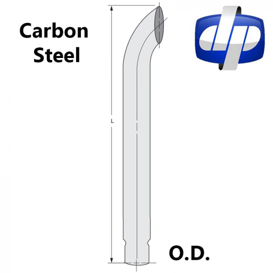 Carbon Steel Plain End Curved Top Stack 6" to 5"