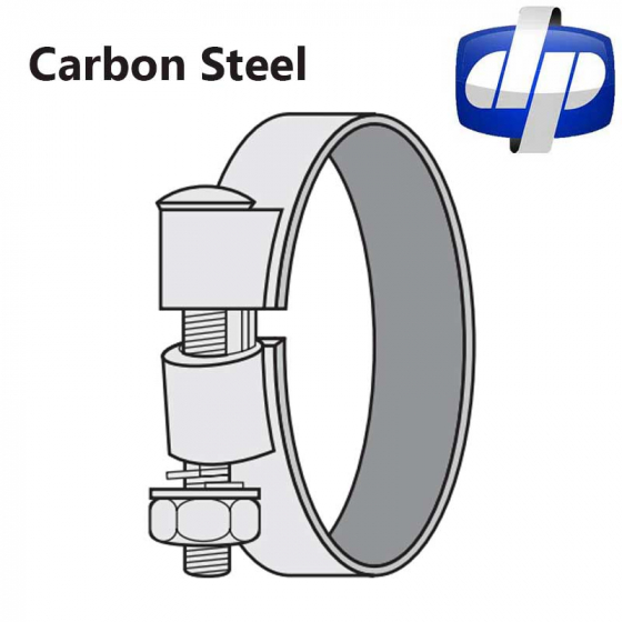 Carbon Steel 1 Inch Wide Full Circle Clamp