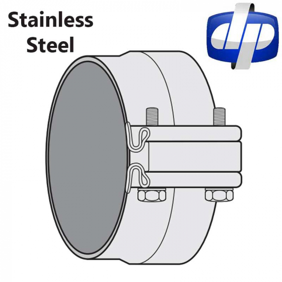 Stainless Steel Lap Joint Exhaust Clamp