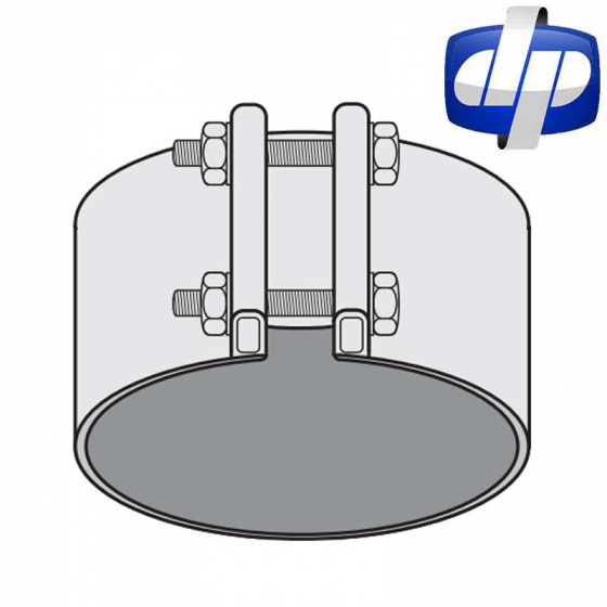 Stainless Steel/Polished Stainless Tru-Seal Clamp