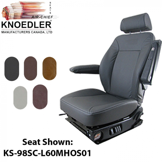 Extreme Low Rider MidBack/Headrest/Isolator Genuine Leather Seat